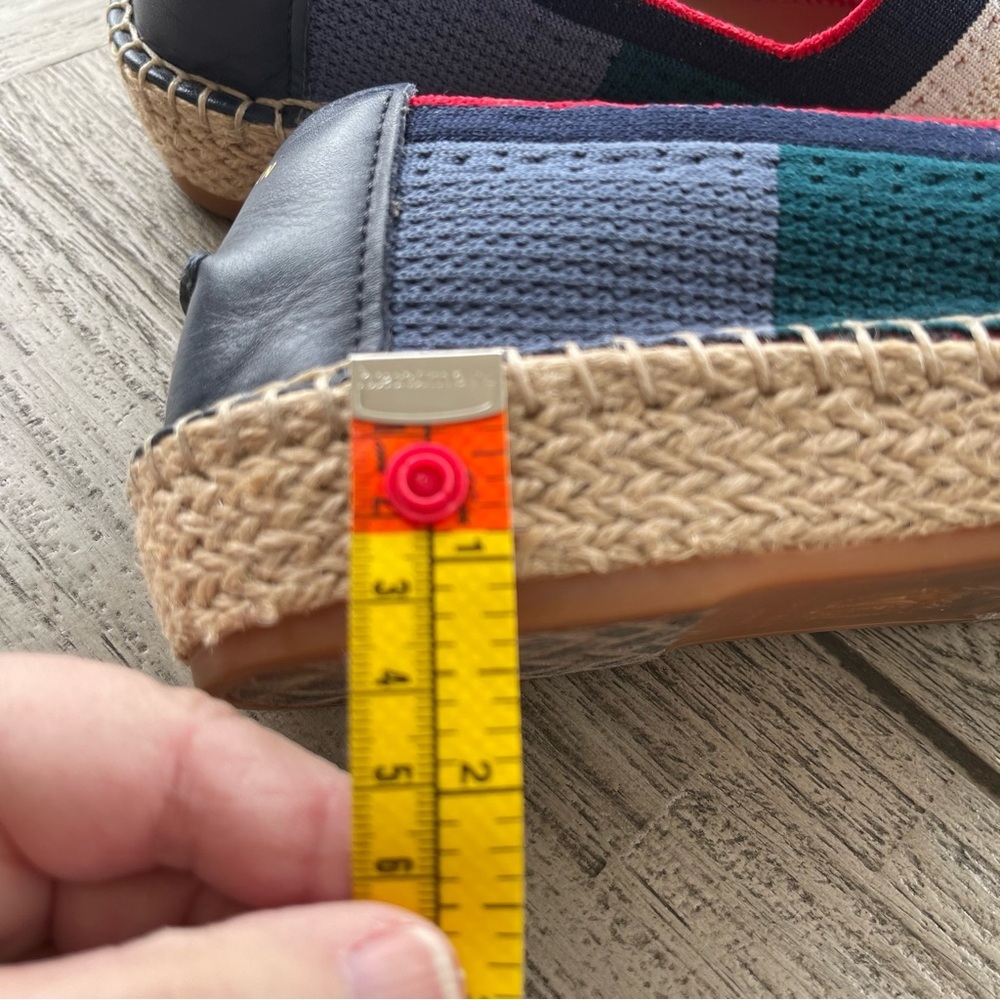 Cole Haan Cloudfeel Multicolored Stretch Knit Espadrilles Womens Size 8 - Picture 8 of 9